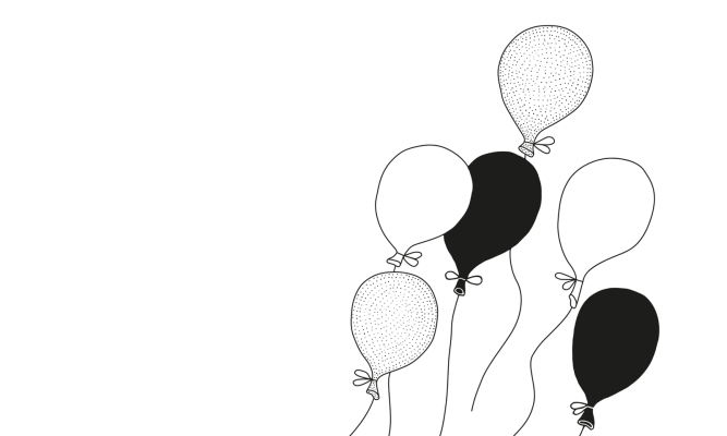 illustration balloons