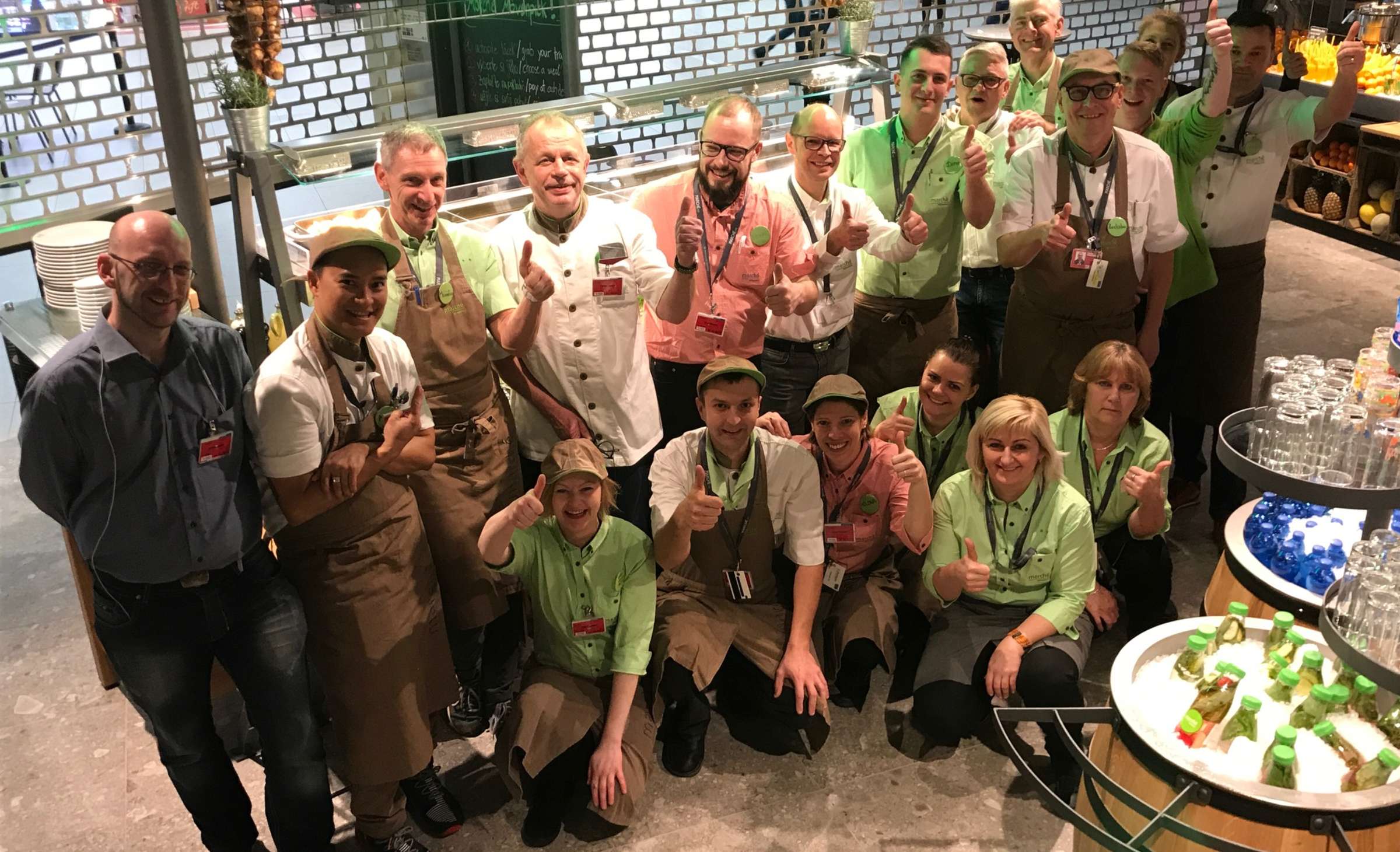 Marché Mövenpick Prague Airport team