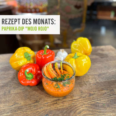 Rezept des Monats Paprika Dip